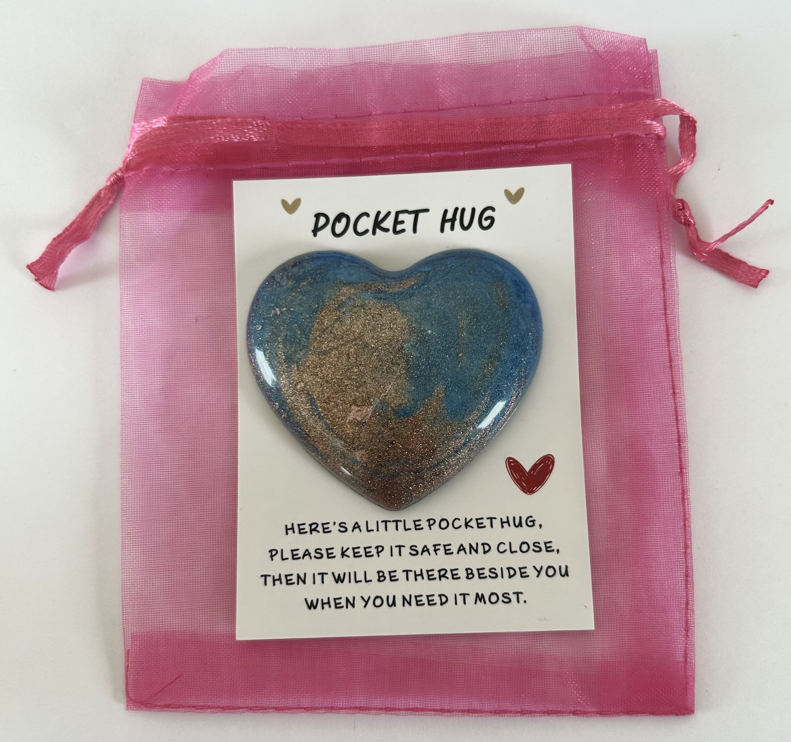 Pocket Hug Heart Ocean Mermaid